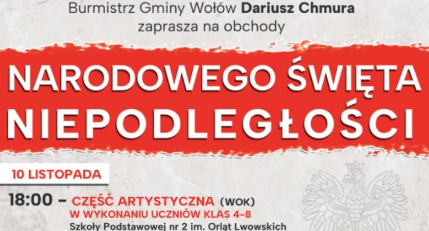 Wołowskie obchody Święta Niepodległości