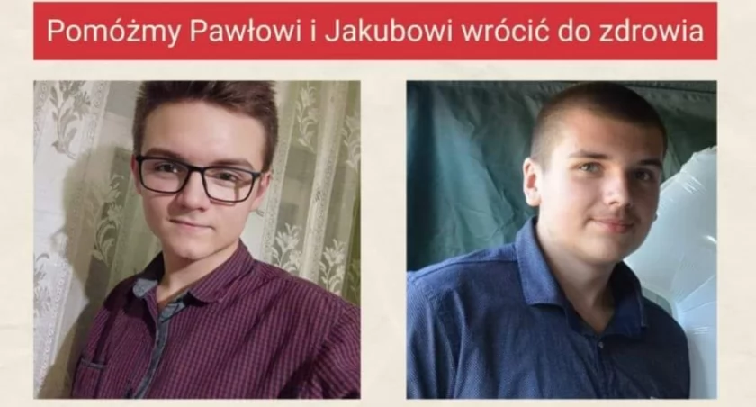 Jutro zbiórka krwi w Wołowie. Pomóżmy Pawłowi i Jakubowi wrócić do zdrowia!