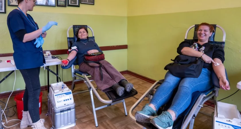 Udana akcja poboru krwi w dolnobrzeskim Zespole Szkół Zawodowych