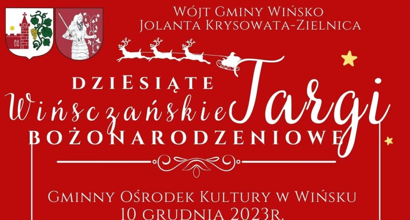 Dziesiąte Wińszczańskie Targi Bożonarodzeniowe - Świąteczna magia w Gminie Wińsko