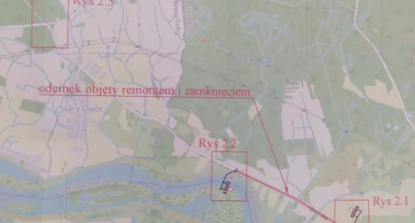 Uwaga kierowcy! Zamknięto drogę w Urazie