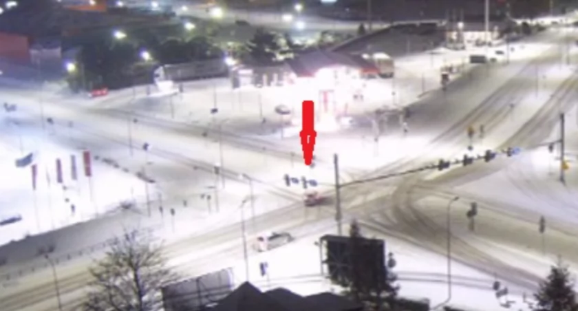 Miała ponad dwa promile i nie trafiła na swój pas ruchu