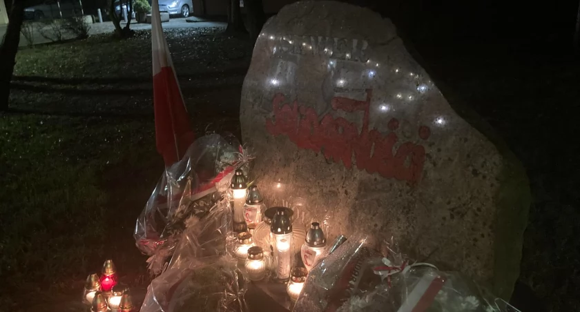 Obchody rocznicy wybuchu stanu wojennego w Wołowie