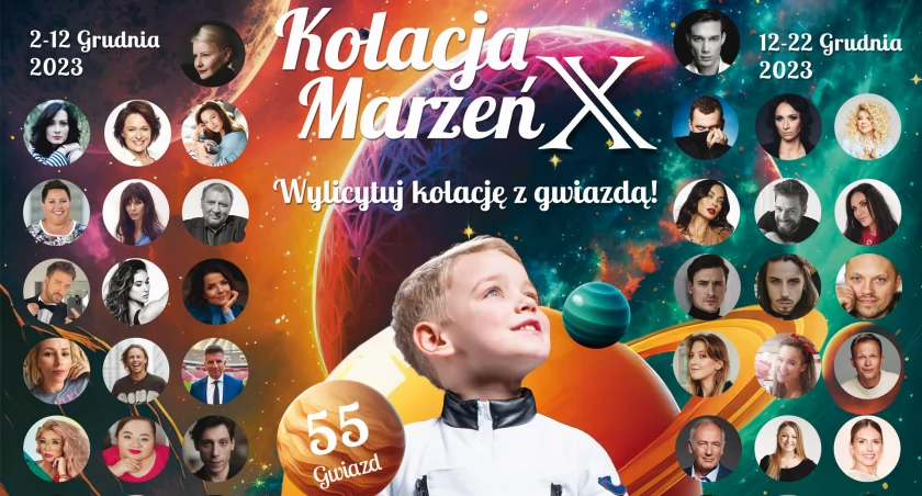 Wylicytuj kolację z ulubioną gwiazdą i spełnij marzenia chorych dzieci