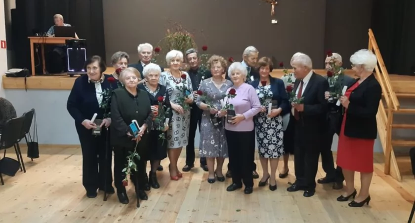 Spotkanie najstarszych seniorów z Lubiąża
