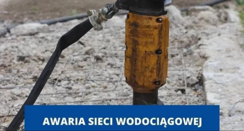 Awaria! Nie będzie wody do wieczora na kilku ulicach