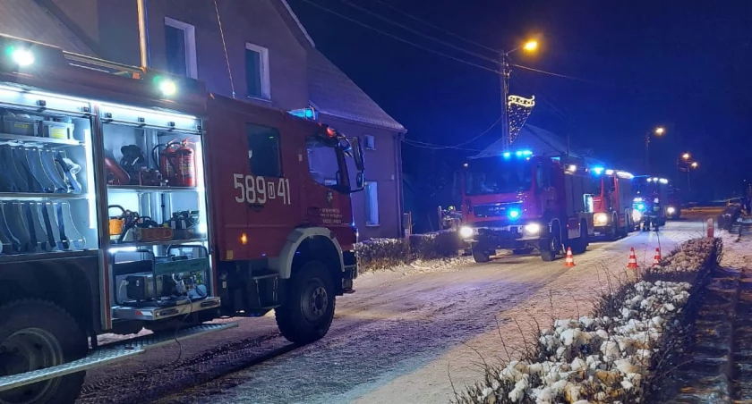 Pożar. Duża akcja gaśnicza w Brzegu Dolnym [FOTO][WIDEO]