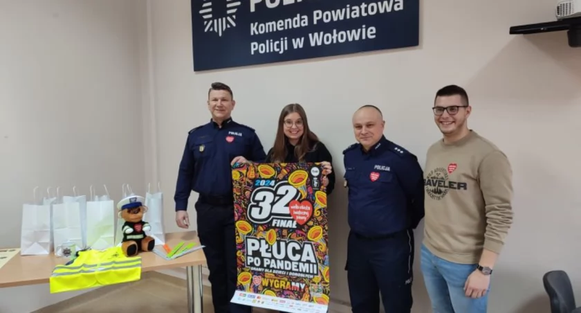 Wołowscy policjanci zagrają z WOŚP