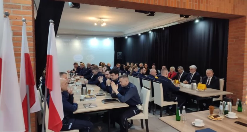 Roczna odprawia wołowskiej policji