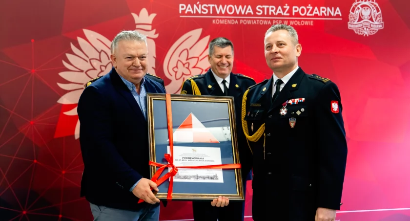 Zmiana komendanta w wołowskiej komendzie straży pożarnej