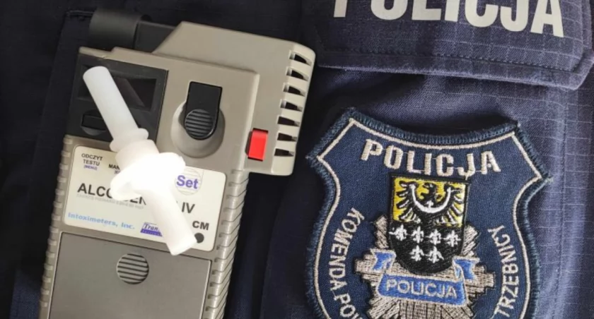 Pijany kierowca z Wołowa zatrzymany przez trzebnicką policję