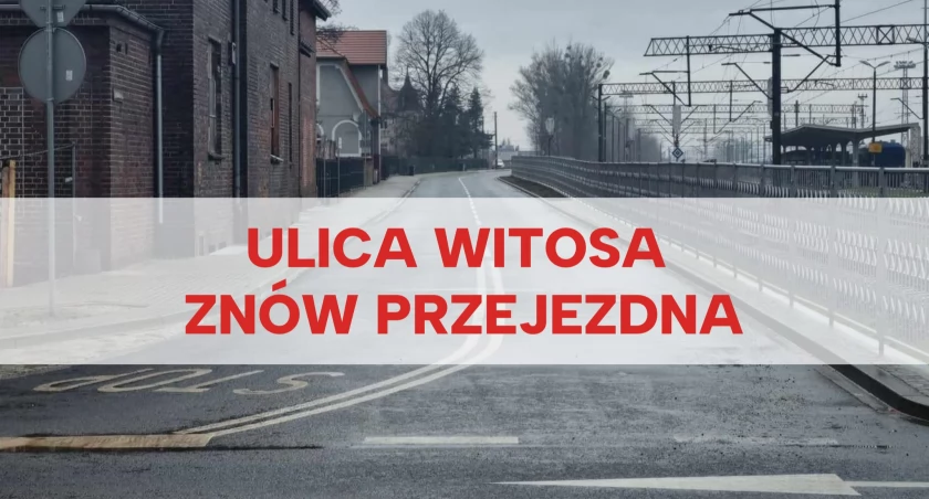 Zakończyła się przebudowa ulicy Witosa