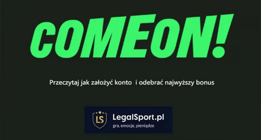 ComeOn - jak założyć konto w trzech krokach?