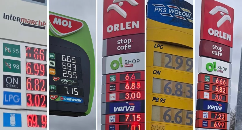 Ceny paliw szybują w górę