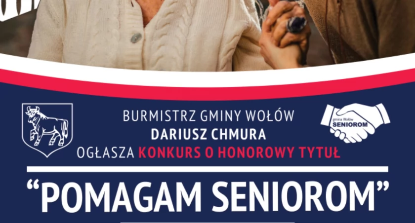 Burmistrz Wołowa zaprasza do udziału w konkursie Pomagam Seniorom