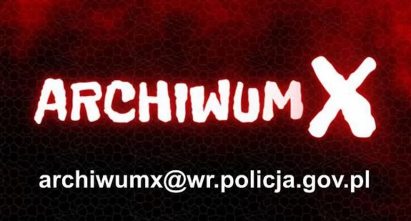 Archiwum X - możesz pomóc rozwiązać policjantom sprawy sprzed lat