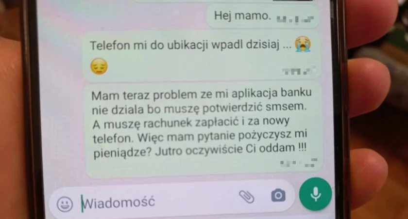 „Hej mamo, mój telefon jest zepsuty…” to początek wiadomości od sprytnego oszustwa