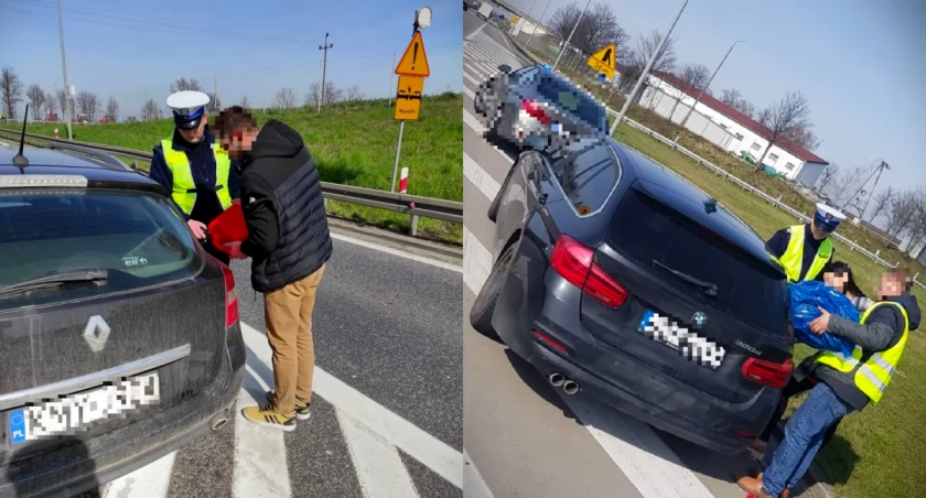 Policjanci pomogli kierowcom w trudnej sytuacji na drodze