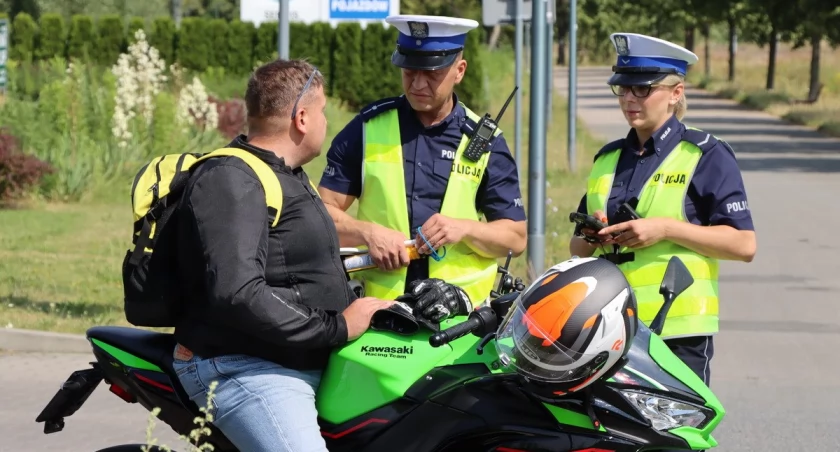 Kolejna akcja policji. Tym razem chodzi o bezpieczeństwo motocyklistów