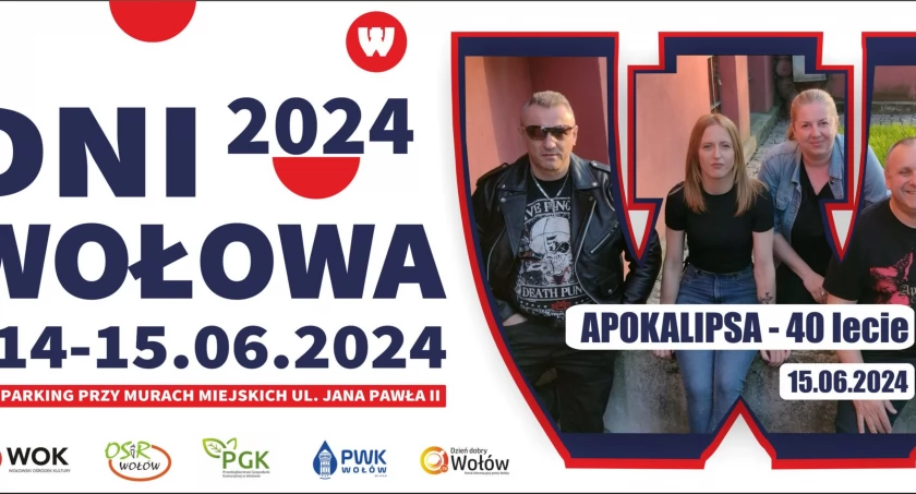 Apokalipsa będzie świętować swoje 40-lecie na Dniach Wołowa