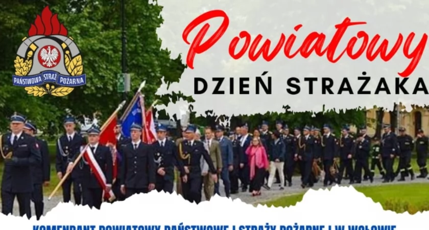 Powiatowy Dzień Strażaka w Wołowie