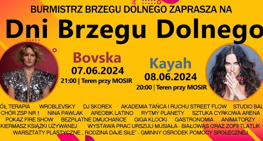 Bovska i Kayah na Dniach Brzegu Dolnego