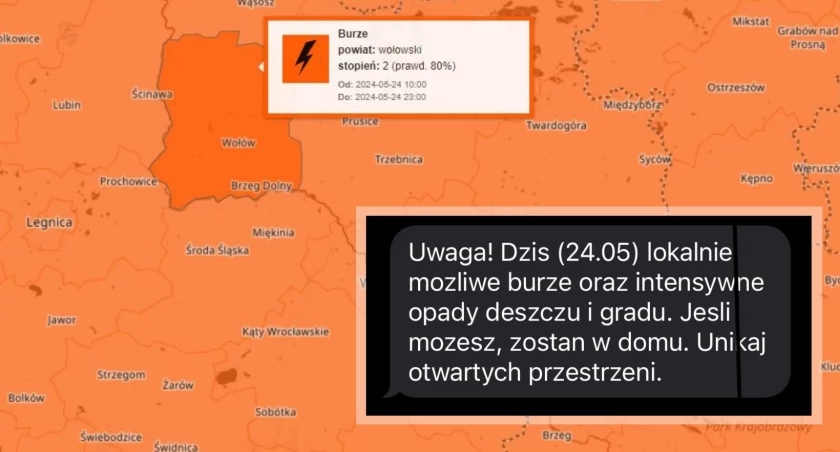 Możliwe burze na terenie powiatu wołowskiego. Jaka będzie pogoda w ten piątek?
