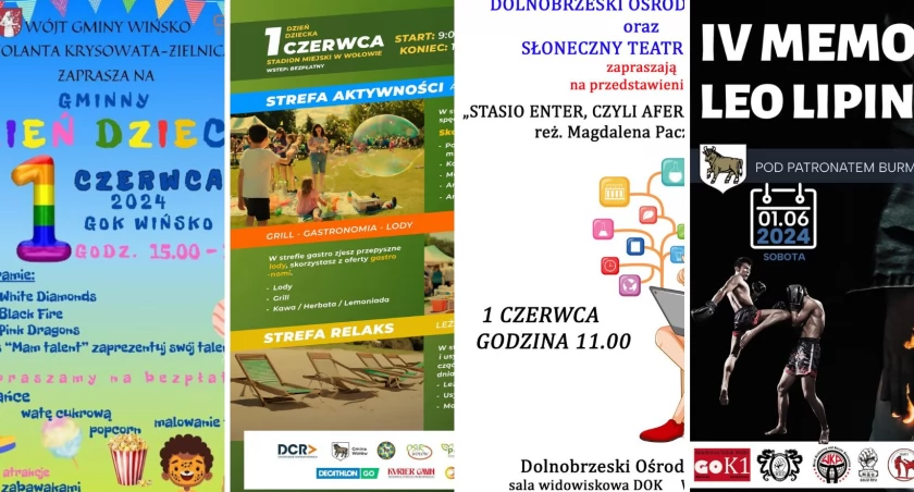 Dzień Dziecka 2024. Atrakcje w powiecie wołowskim [WOŁÓW, WIŃSKO, BRZEG DOLNY]