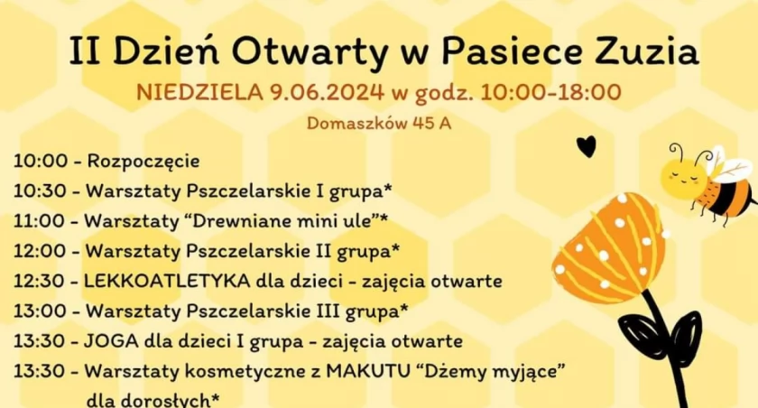 Masa atrakcji dla dzieci i nie tylko w Pasiece Zuzia!