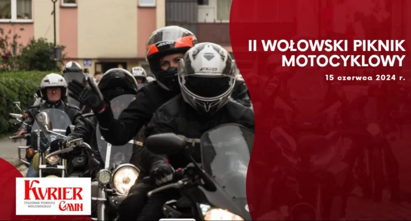 [WIDEO] II Wołowski Piknik Motocyklowy. Miłośnicy motocykli odwiedzili Wołów