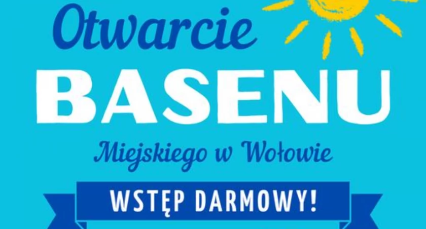 Zaplanowali atrakcje na otwarcie basenu miejskiego w Wołowie