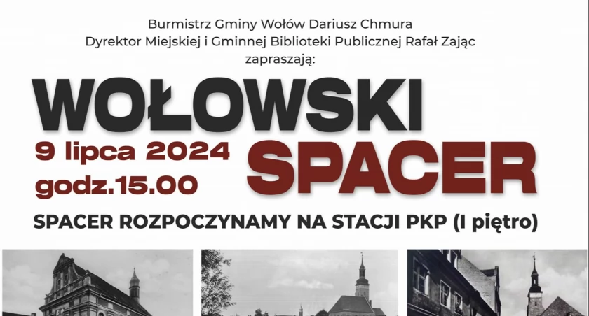 Wołowska biblioteka zaprasza na Spacer po mieście
