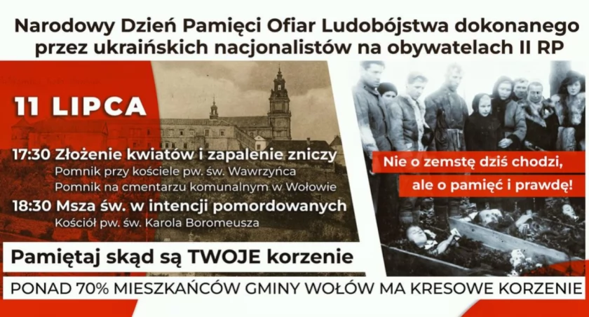 Wołowskie obchody Narodowego Dnia Pamięci Ofiar Ludobójstwa