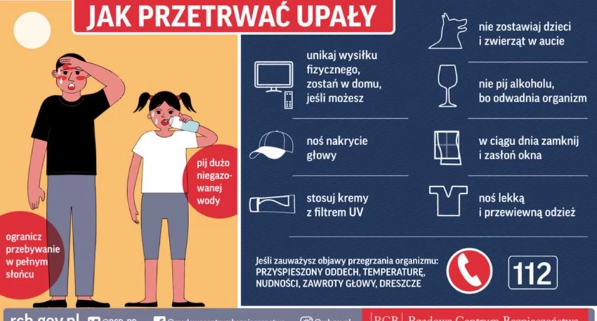 Meteorolodzy wydali ostrzeżenie w związku z wysokimi temperaturami. Jak przetrwać upały? 