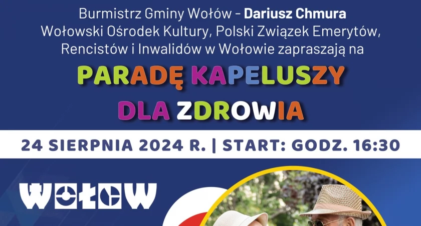 Parada Kapeluszy dla Zdrowia w Wołowie. Organizatorzy zapraszają do udziału!