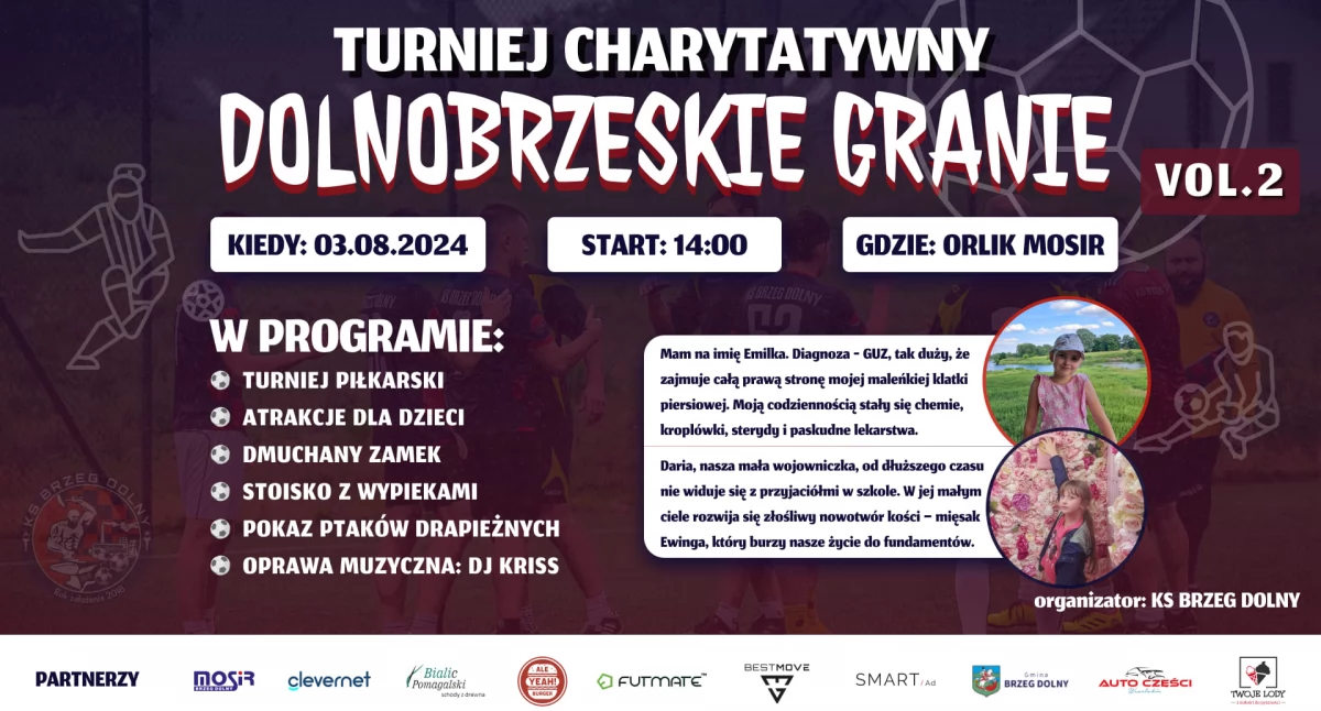 Dolnobrzeskie Granie dla Emilki i Darii