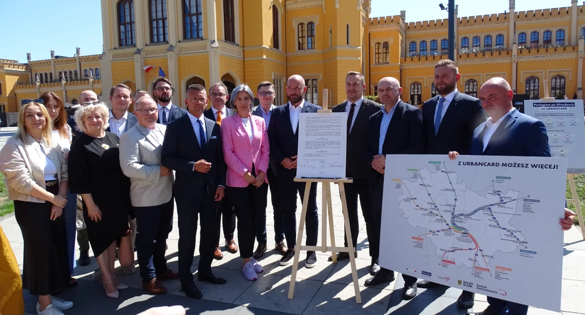 We Wrocławiu pojedziemy pociągiem z biletem miejskim