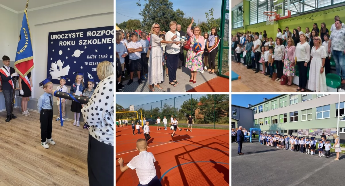  [GALERIA ZDJĘĆ] Uroczyste apele i otwarcie nowych obiektów sportowych w gminie Wińsko