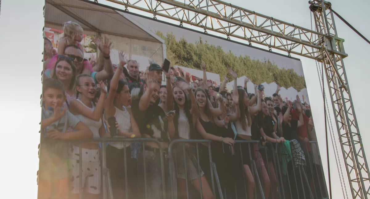 [WIDEO] Dożynki Wojewódzkie w Małowicach. Zabawa po roku pełnym pracy