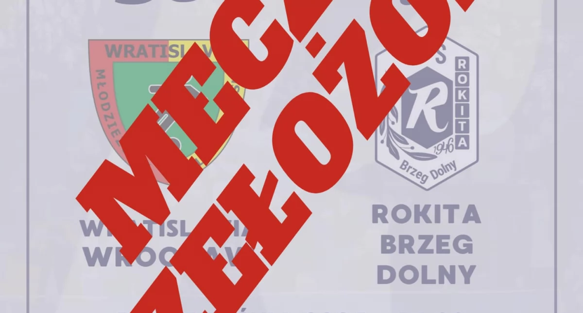 Mecz KS Rokity przełożony. Co z innymi meczami?