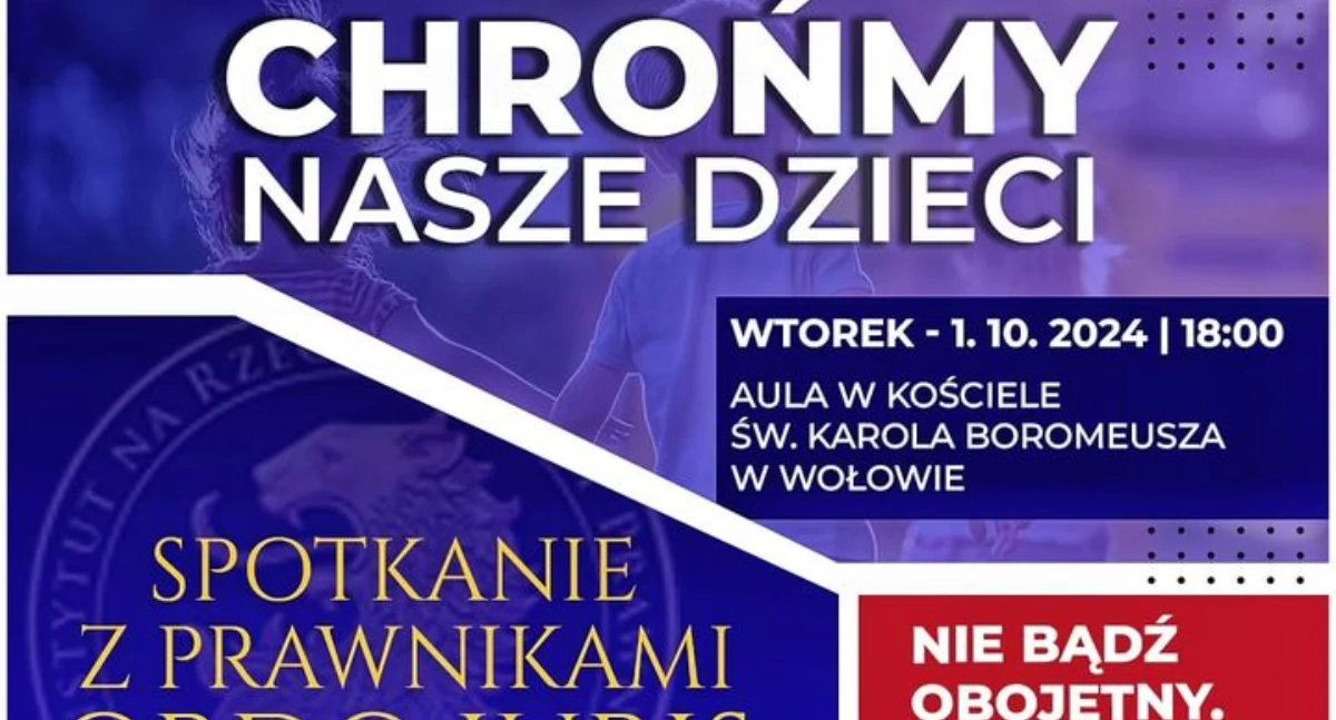 Spotkanie z prawnikami Ordo Iuris w Wołowie