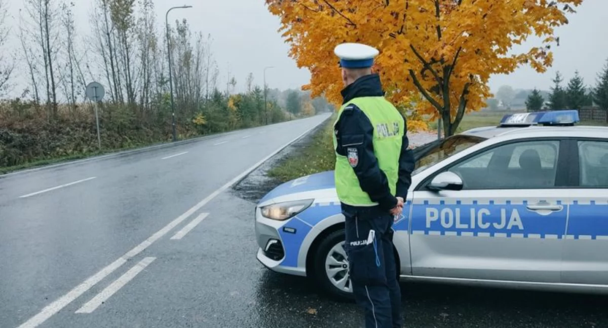 Jesień na drogach. Ważny apel wołowskiej policji
