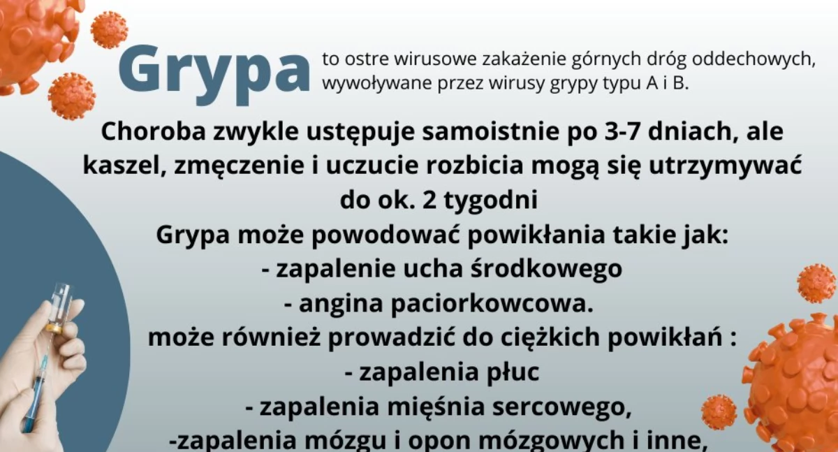 Sezon grypowy tuż za progiem. Przypominamy, jak strzec się tej choroby