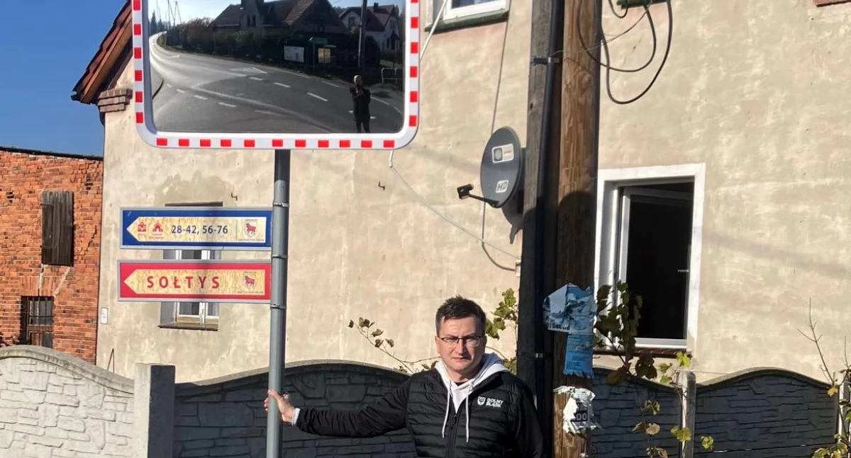 Bezpieczne Wyjazdy. Pierwsze lustro zamontowano w Starym Wołowie