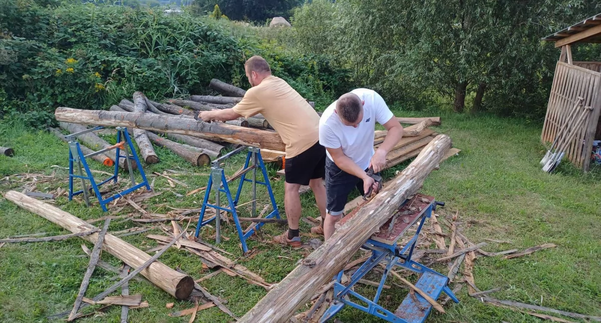Ogród sensoryczny dla dzieci w Lubiążu