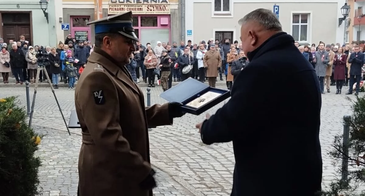 Wojsko dziękuje burmistrzowi i gminie Wołów