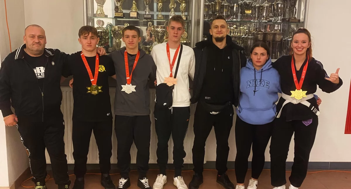 Mistrzostwa Polski BJJ w Poznaniu i sukcesy zawodników Checkmat Wołów