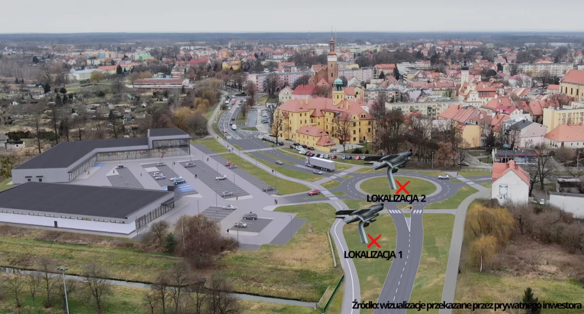 Po naszym artykule gmina pokazała projekty. Tu będzie galeria, obok rondo, a gdzie samolot?