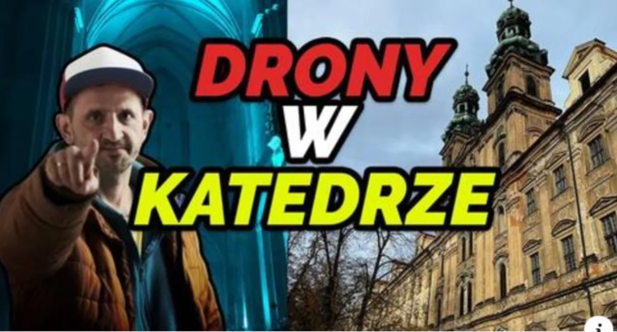 Drony przejmują klasztor. Zbliża się Game of Drones w Lubiążu!
