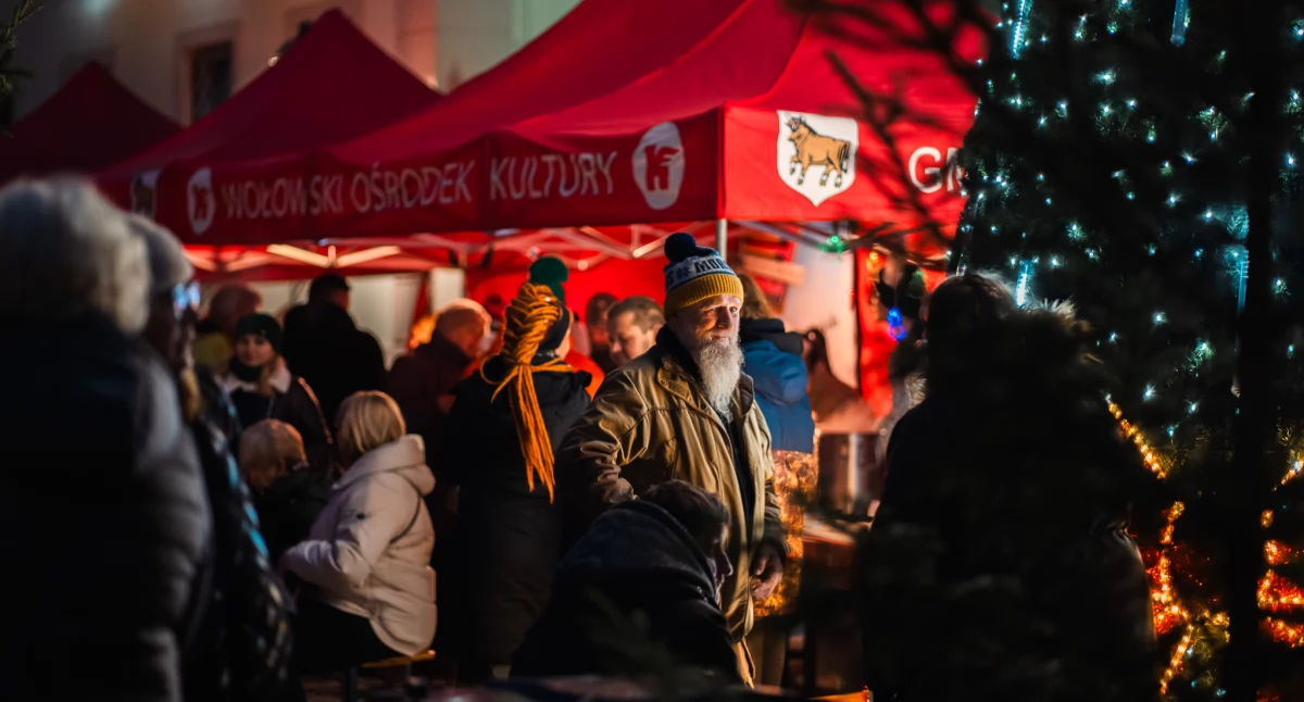 [FOTO] Czy to już święta? Wigilia na wołowskim rynku